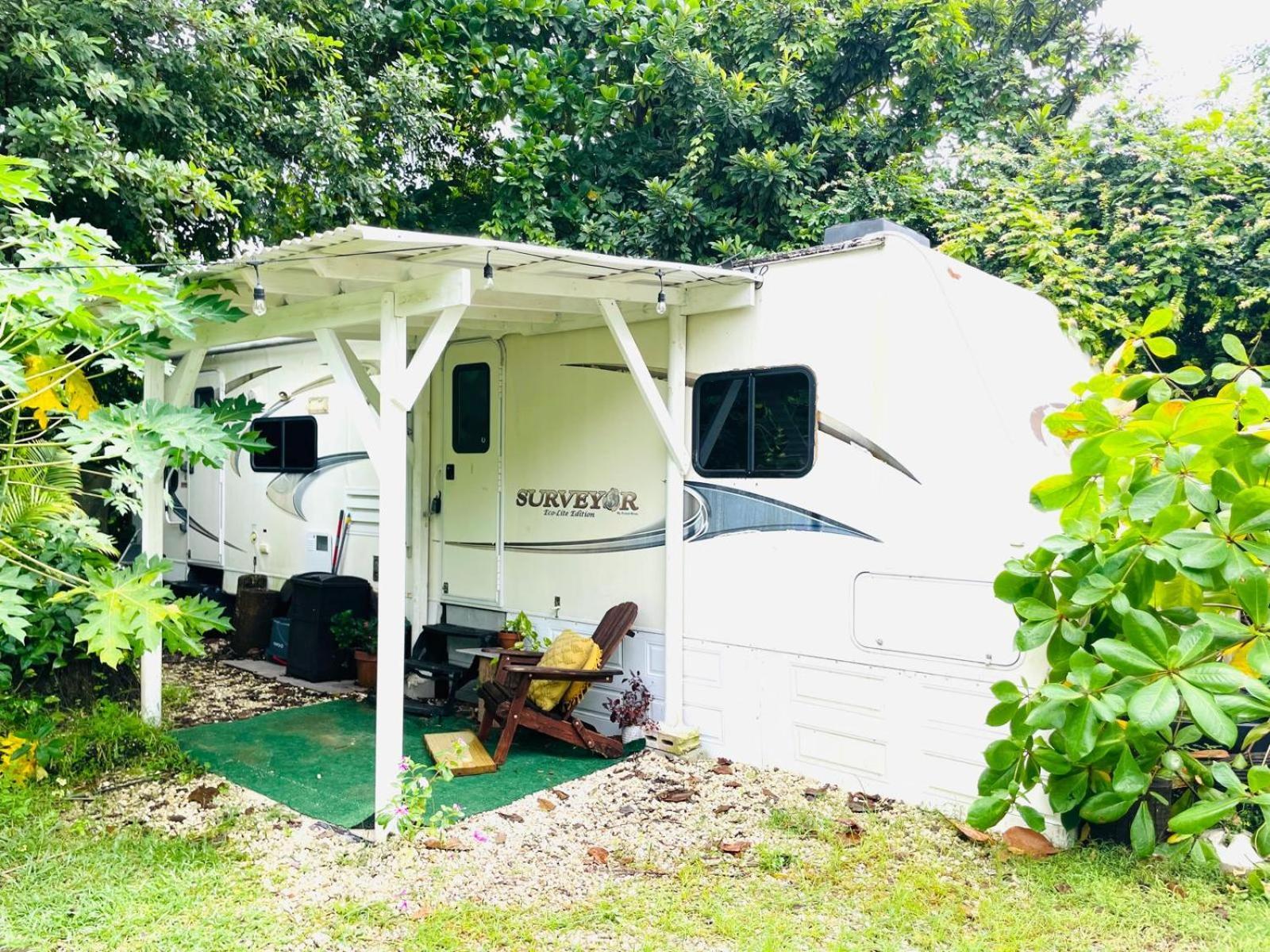 Rv In The Little Jungle By Legnalife Hotel Homestead Exterior photo